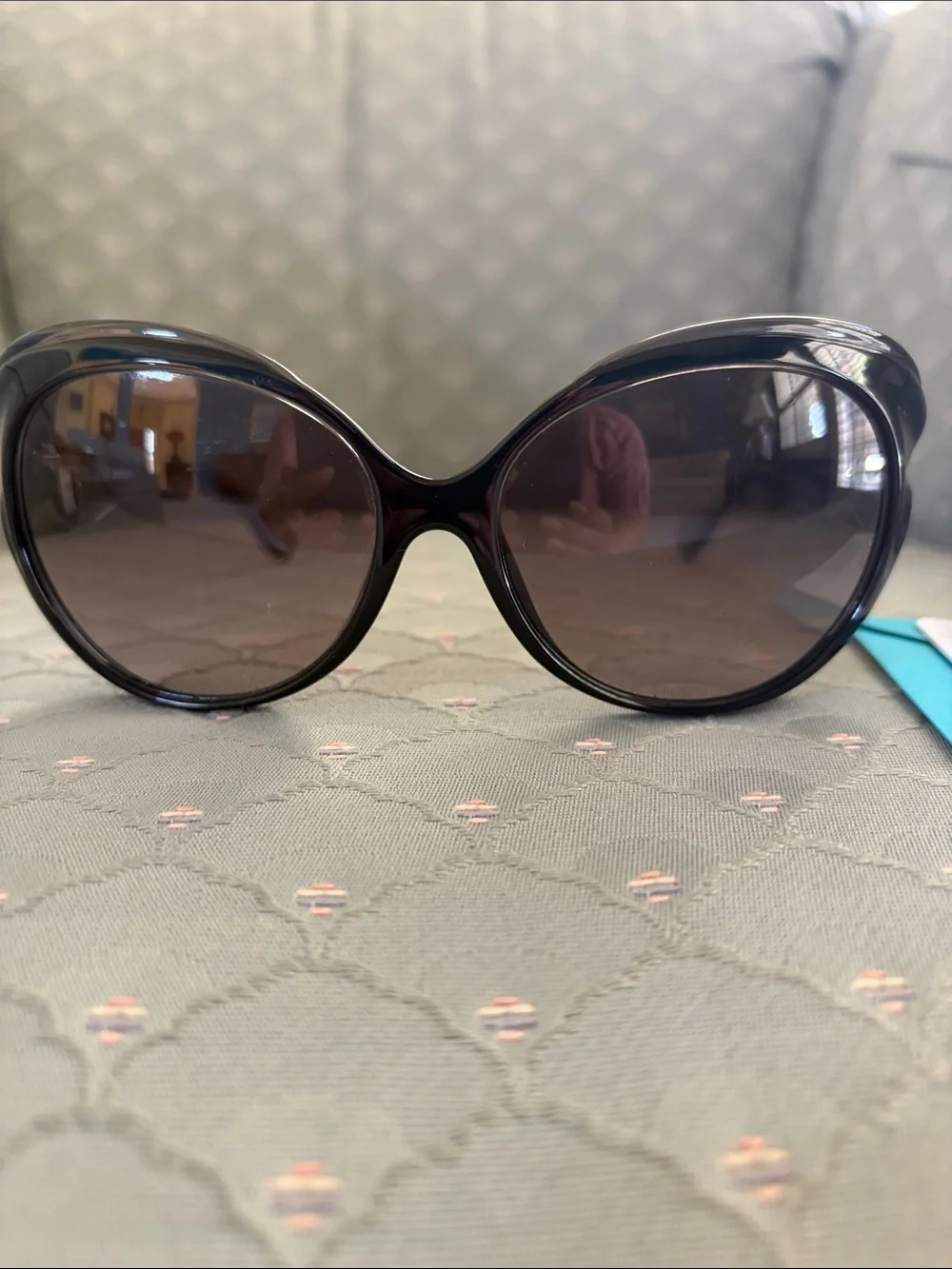 Emilio Pucci Black Gradient Sunglasses Made in Italy.